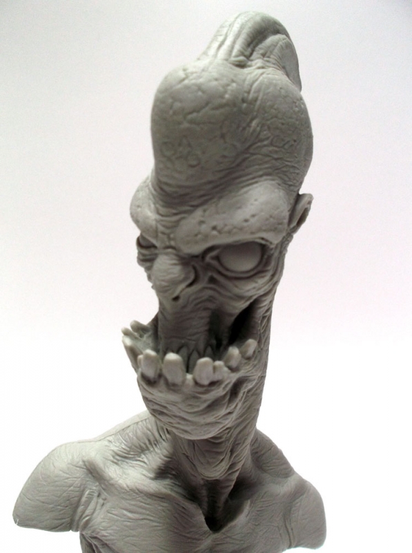 Bert Creature Bust Model Hobby Kit - Click Image to Close