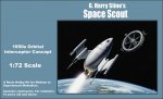 Space Scout Orbital Interceptor Concept 1958 Model Kit G. Harry Stein