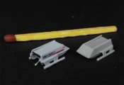 Star Trek TOS Type F Shuttlecraft 1/600 Scale 4 Pack Model Kit with Photoetch and Decals by Green Strawberry