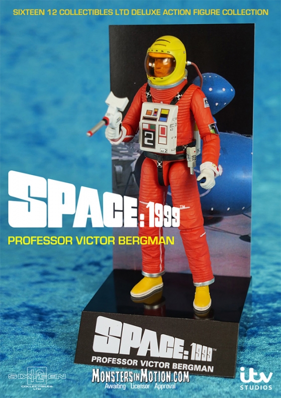 Space 1999 Victor Bergman Limited Edition Deluxe 6 Inch Figure by Sixteen 12 - Click Image to Close