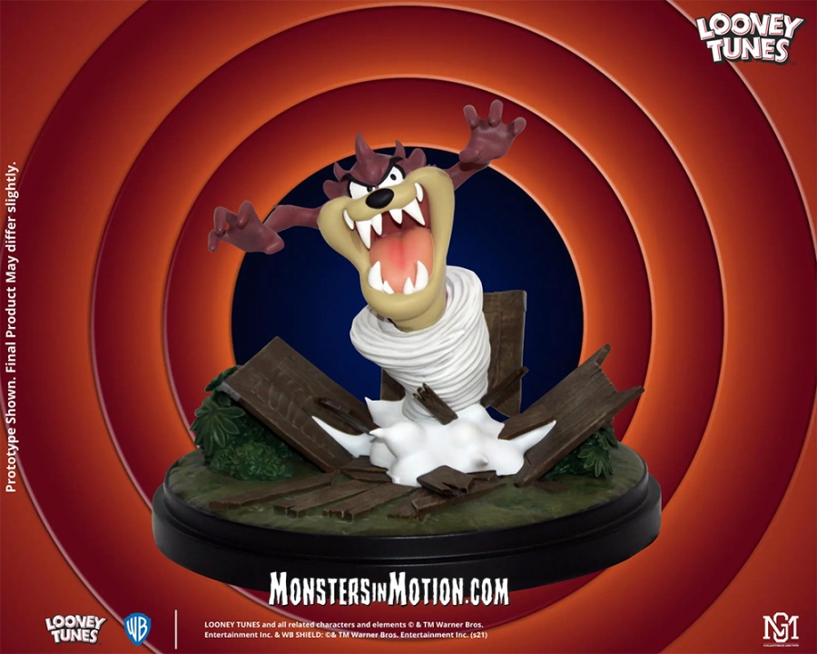 Looney Tunes Tasmanian Devil TAZ 1/6 Scale Collectible Statue - Click Image to Close