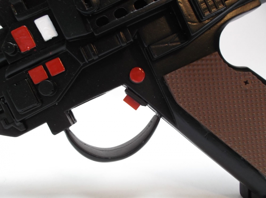 Battlestar Colonial Warrior Blaster Pistol Gun Lit Prop Replica - Click Image to Close