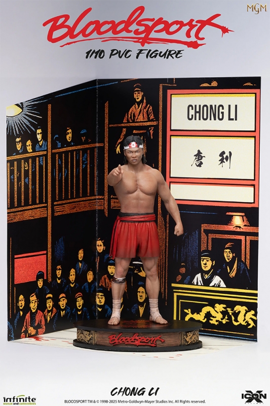 Bloodsport 1988 Chong Li 1/10 Scale Figure Bolo Yeung - Click Image to Close