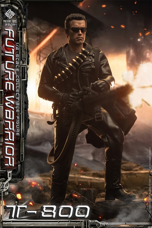 Future Warrior T-800 1/6 Scale Figure by Present Toys - Click Image to Close
