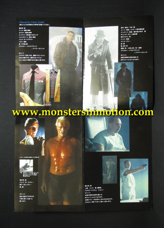 Blade Runner LA 2019 1/18 Scale Figure Set #1 Model Kit - Click Image to Close