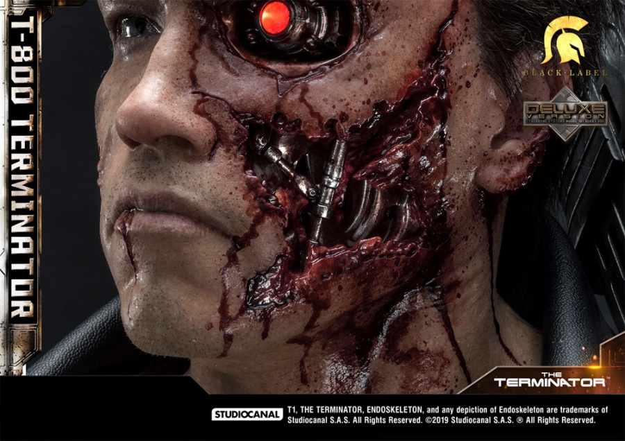 Terminator T-800 Deluxe 1/2 Scale High Definition Museum Masterline Statue - Click Image to Close