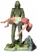 Creature From The Black Lagoon With Victim Julia Adams Model Kit