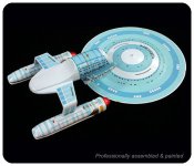 Star Trek Enterprise NCC-1701-C Snap Model Kit 1/2500 Scale