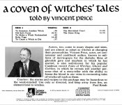 Coven of Witch Tales Told by Vincent Price Soundtrack CD
