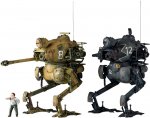 Maschinen Krieger Ma.K ARTPLA Pak.Krote (Long Barrel/Short Barrel) & Victor 1/35 Scale Model Kit Set