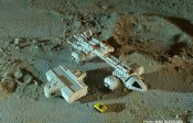 Space 1999 5.5" Micro Laboratory Eagle Transporter Diecast Replica