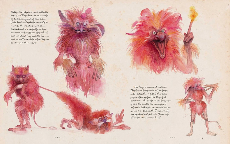 Jim Henson's Labyrinth: Bestiary: A Definitive Guide HC Book - Click Image to Close