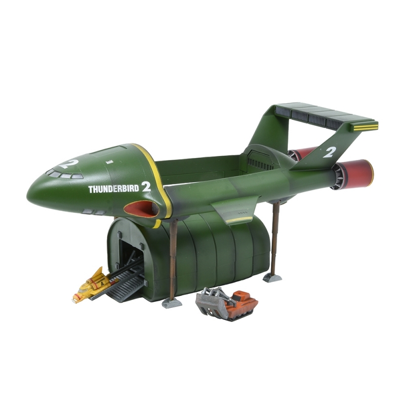 Thunderbirds Thunderbird 2 with 4 1/350 Scale Model Kit - Click Image to Close