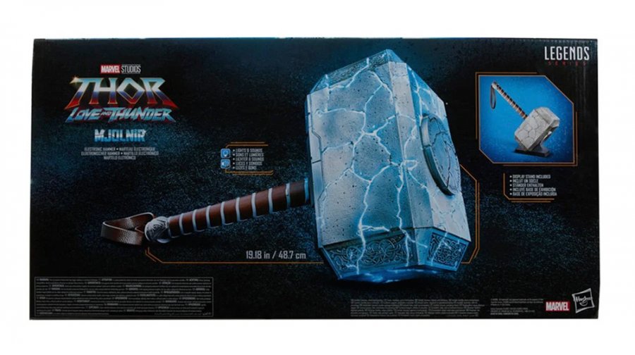 Thor: Love and Thunder Mjolnir Electronic Hammer Prop Replica - Click Image to Close