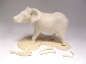 African Elephant 1/20 Scale Resin Model Kit