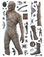 Mummy Universal Monsters Giant Peel and Stick Wall Decals