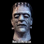Frankenstein House Of Frankenstein Glenn Strange Deluxe Latex Mask Universal Studios Monsters OOP