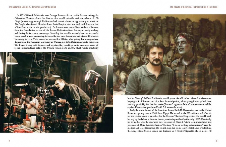 Day of the Dead The Making of George A. Romero Book - Click Image to Close