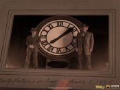 Back to the Future Marty and Doc at the Clock Deluxe Statue