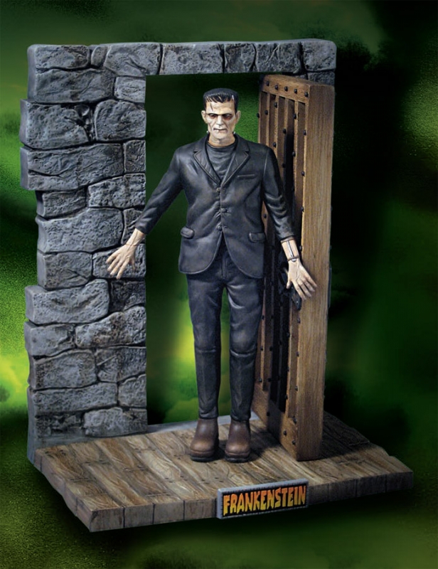 Frankenstein Boris Karloff 1/8 Scale Model Kit by Moebius - Click Image to Close