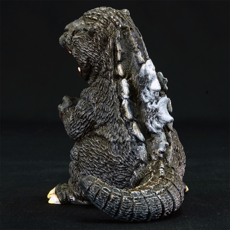 Godzilla Vs. Biollante 1989 Mame Godzilla Soft Vinyl Model Kit by Kaiyodo - Click Image to Close