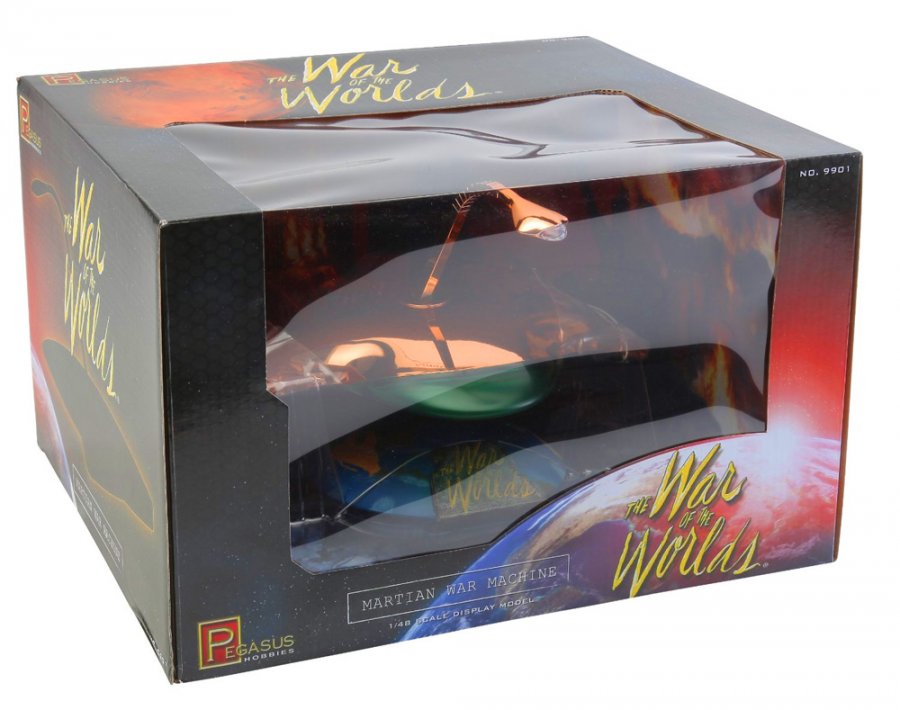 War Of The Worlds 1953 Martian War Machine 1/48 Copper Plated Display OOP - Click Image to Close