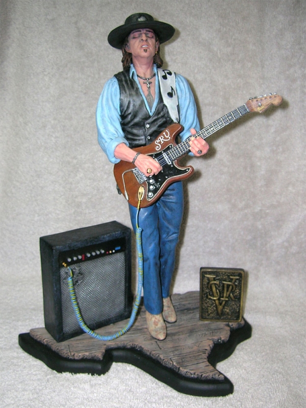 Stevie Ray Vaughan Tribute 1/6 Scale Model Kit - Click Image to Close