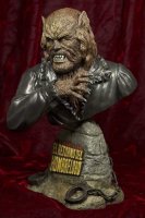 Return of the Werewolf Paul Naschy 1/4 Scale Bust Model Kit