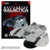 Battlestar Galactica Modern Blood & Chrome Cylon Raider Die-Cast Ship