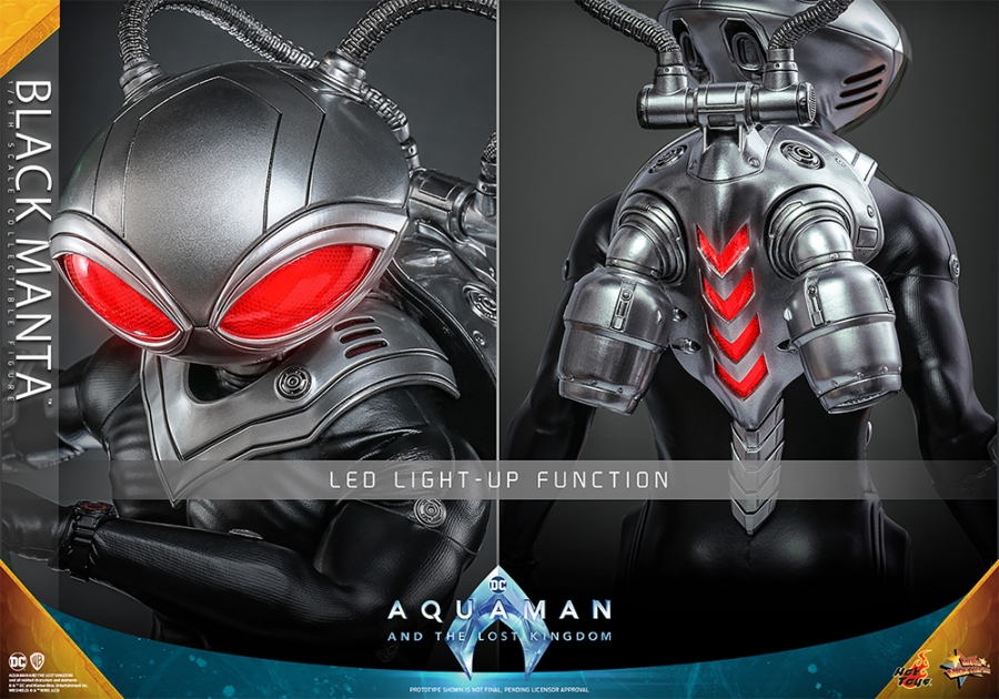Aquaman Black Manta 1/6 Scale Figure by Hot Toys - Click Image to Close
