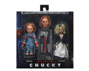 Bride of Chucky Chucky and Tiffany Clothed Figure Two-Pack