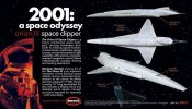 2001: A Space Odyssey Orion Space Clipper 1/160 Scale Model Kit by Moebius