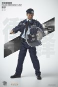 Police Tactical Unit "Black" 2.0 1/6 Scale Figure by ZC World
