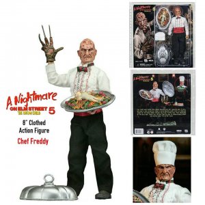 Nightmare on Elm Street 8" Clothed Figure Part 5 Chef Freddy