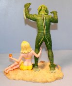Creature From The Black Lagoon Aurora or Monogram Creature with Girl Conversion Model Kit