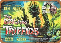 Day of the Triffids 1962 10" x 14" Metal Sign