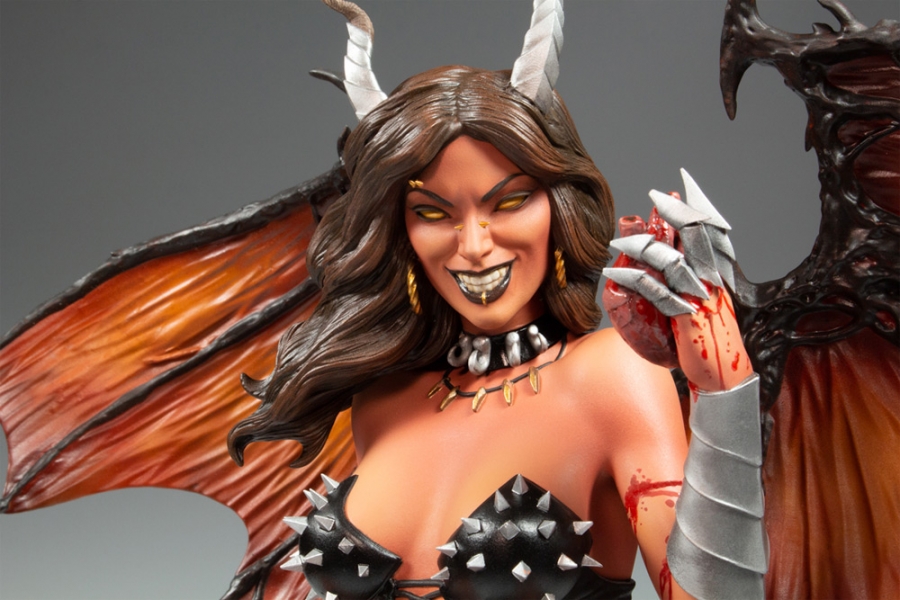 Hellwitch 1/5 Scale Resin Model Kit by Quarantine - Click Image to Close