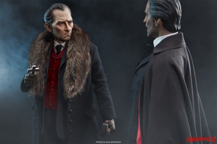 Van Helsing Peter Cushing 1/4 Scale Premium Format Figure Hammer Films Dracula - Click Image to Close