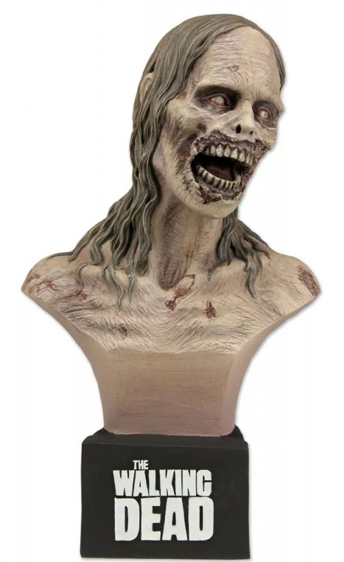 Walking Dead Bicycle Girl Bust Autographed KNB EFX Greg Nicotero - Click Image to Close