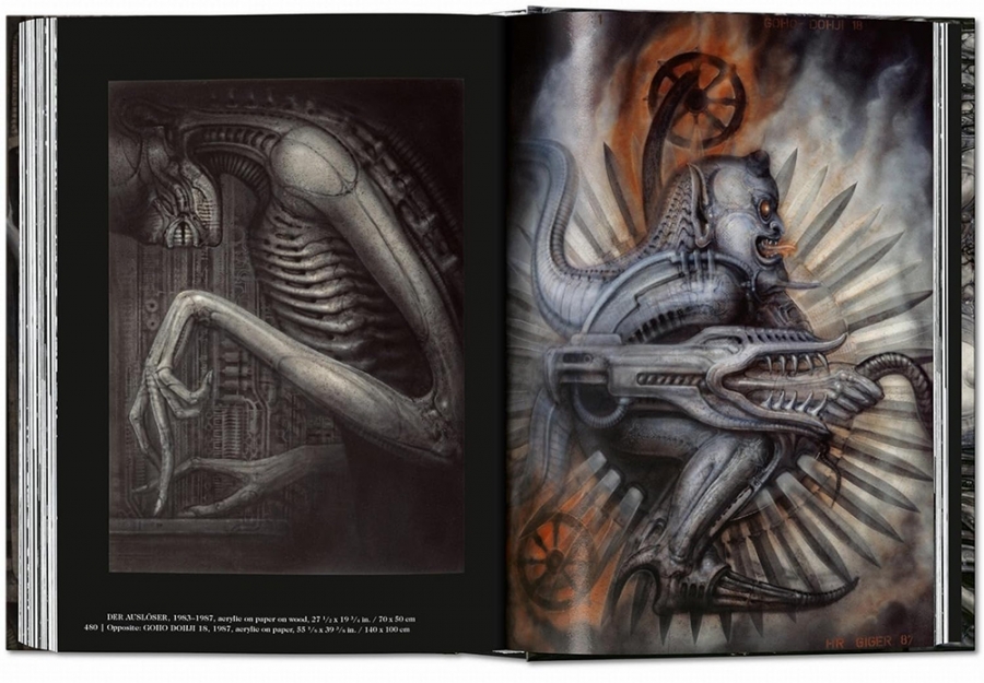 HR Giger Hardcover Book by Andreas J. Hirsch H.R. Giger - Click Image to Close