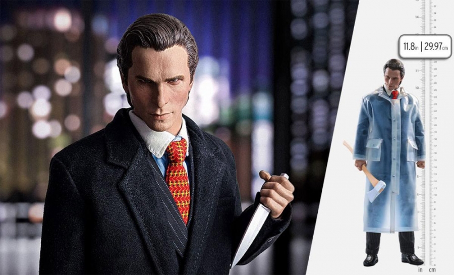 American Psycho 2000 Patrick Bateman Christian Bale 1/6 Scale Figure by Iconiq - Click Image to Close