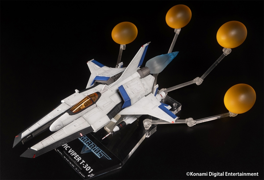Gradius Vic Viper T-301 1/144 Scale Polystone Replica - Click Image to Close