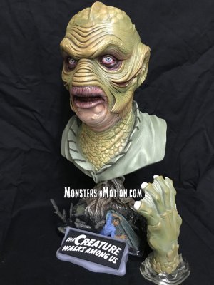 Creature Walks 18" 1/2 Scale Big Head Bust Model Kit