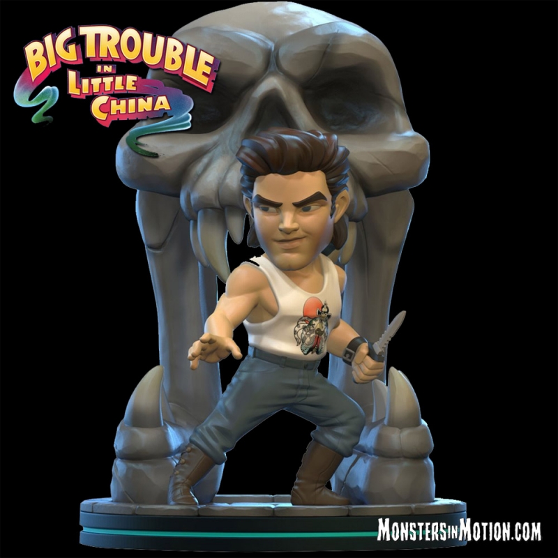 Big Trouble in Little China Jack Burton Q-Fig Elite Figure Kurt Russell - Click Image to Close