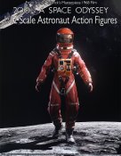 2001: A Space Odyssey Dave Bowman Red Astronaut Spacesuit 1/12 Scale Figure (6" Executive Collection)