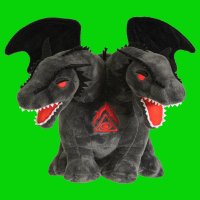 Dragon Double Headed Dragon 15 Inch Plush Toy