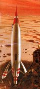 T.W.A. Mars Liner Rocket Ship Plastic Model Spacecraft Kit 1:144 Scale