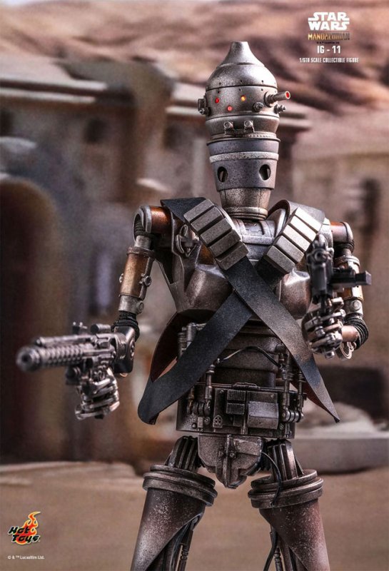 Star Wars The Mandalorian IG-11 1/6 Scale Figure by Hot Toys - Click Image to Close