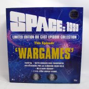 Space 1999 Wargames Diecast Eagle Transporter and HAWK Spaceship Deluxe Set