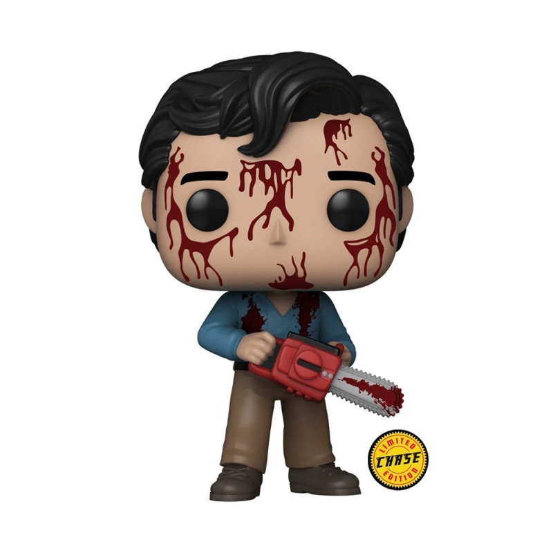 Evil Dead Ash 40th Anniversary Pop! Vinyl Figure - Click Image to Close